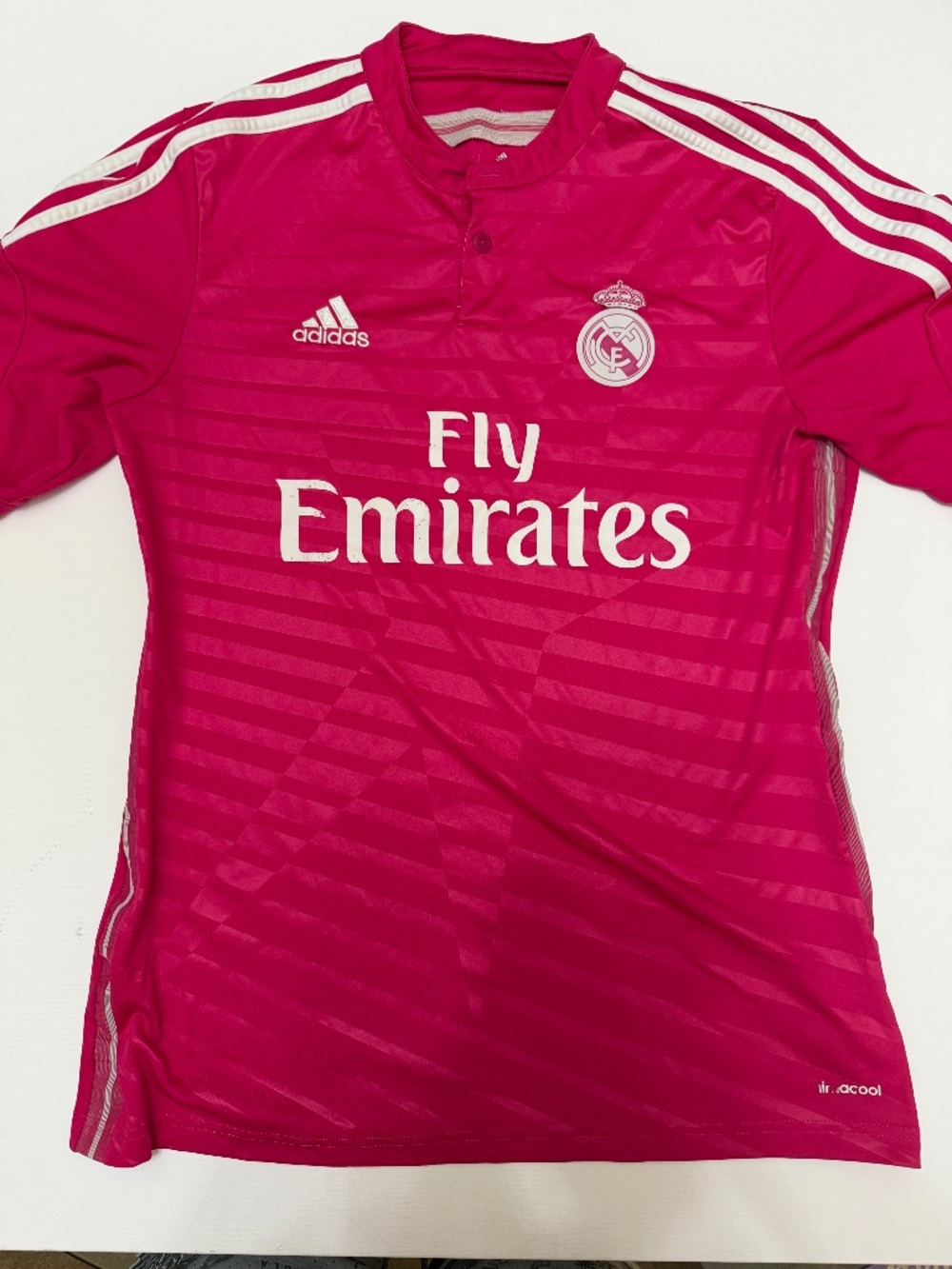 Adidas Real Madrid 2014/15 Pink Away Soccer Jersey Men’s Medium
